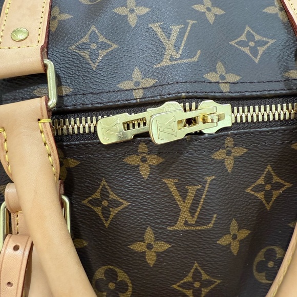 AUTHENTIC Louis Vuitton Keepall 60 Bandoulière Monogram Canvas - Picture 7 of 12